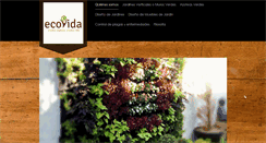 Desktop Screenshot of ecovidamerida.com